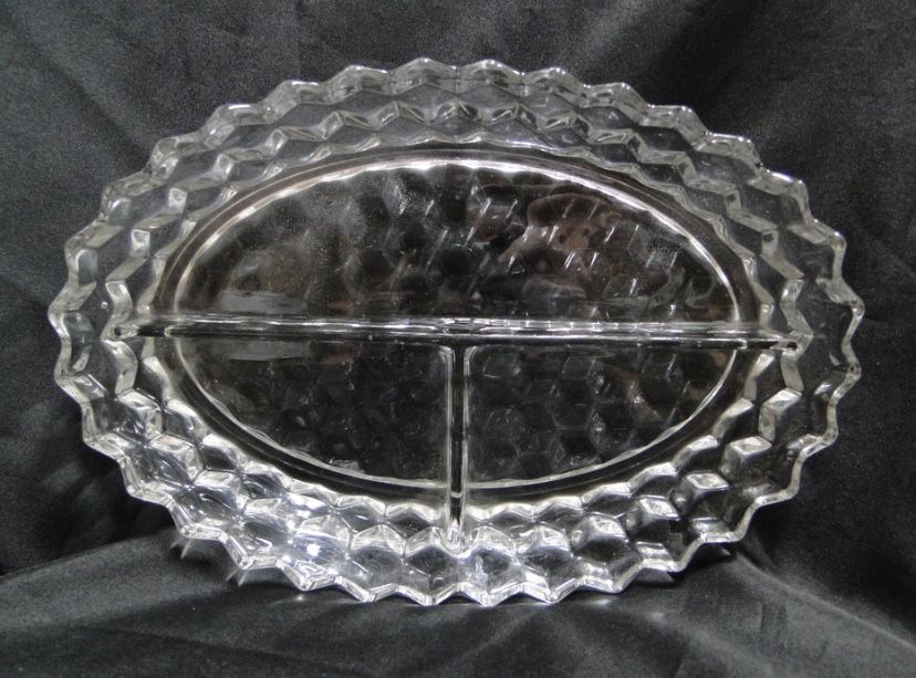 Vintage Fostoria Americana Relish Tray