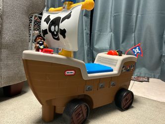 Toddler pirate ride on