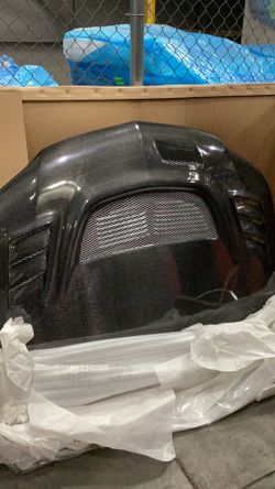 Blemished 2003-2006 Mitsubishi Lancer Evolution 8 9 Carbon Creations C-1 Hood - 1 Piece