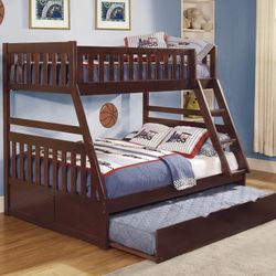 New Bunk Bed With Trundle 