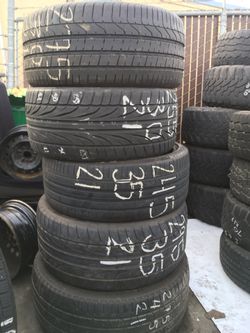 21” used tires