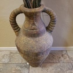 Large Brown Clay Pot