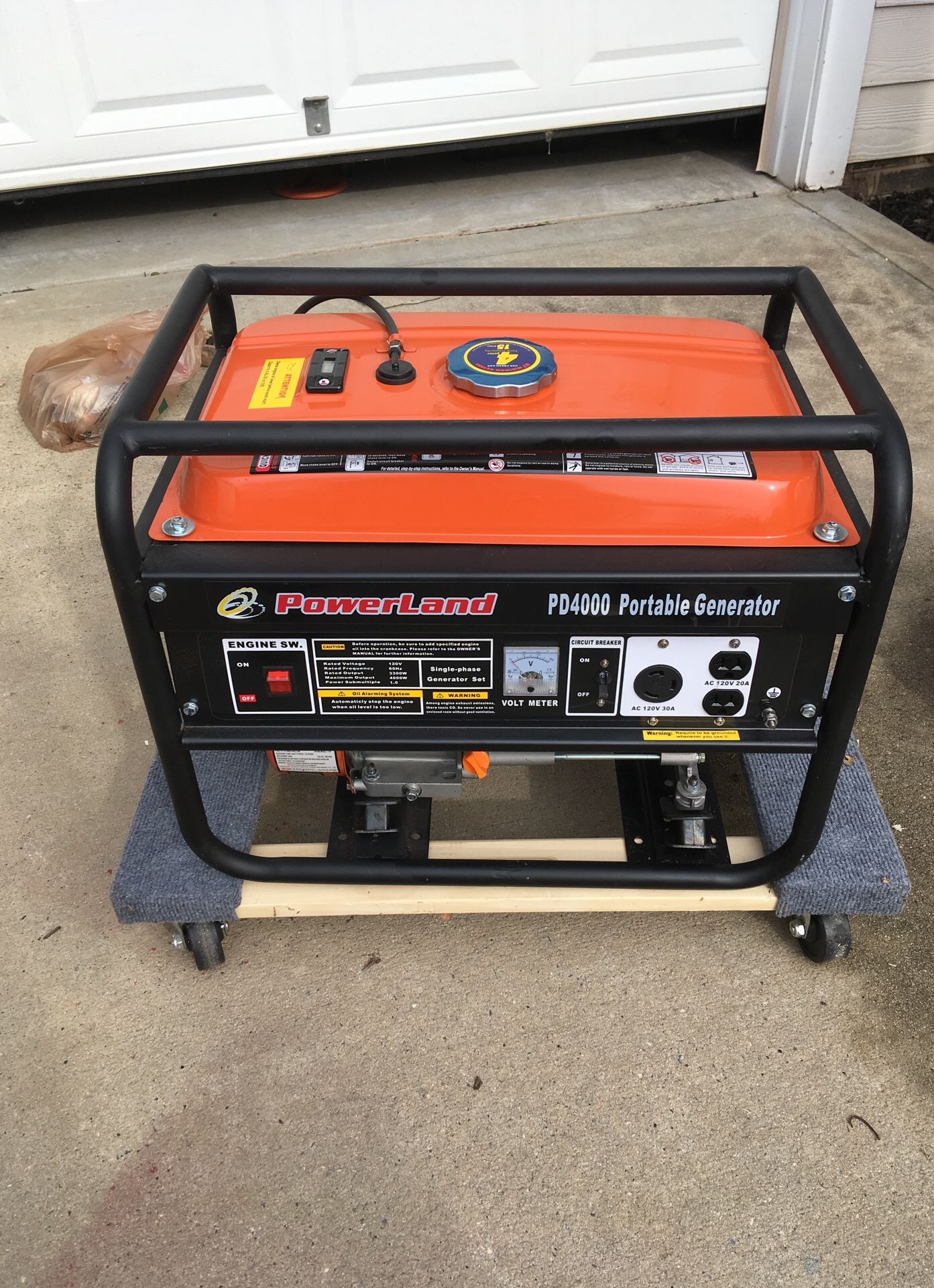 Powerland pd 4000 generator