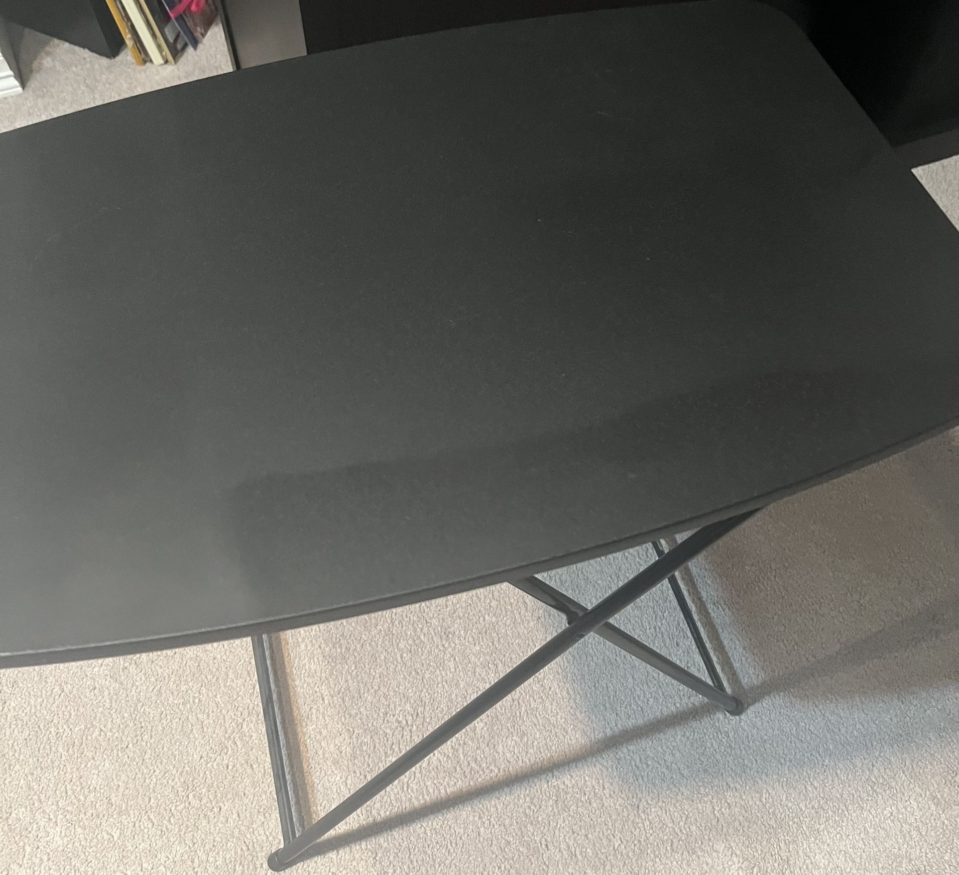 Black Utility Table