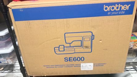 BRAND NEW***Brother SE600 Combination Computerized Sewing and Embroidery Machine