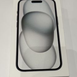 Brand New Sealed iPhone 15 Black 