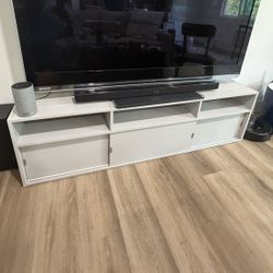 Gray TV Stand 