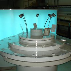 Custom Skincare & Makeup Display 