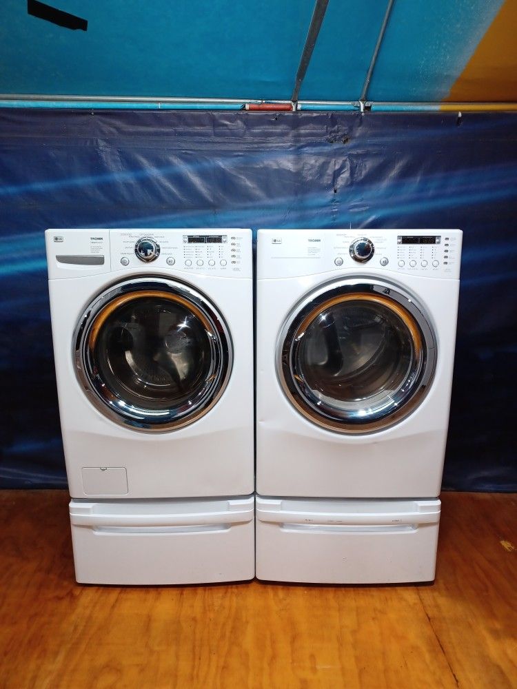 LG Washer And Electric Dryer Free Delivery And Installation With A 90 Days Warranty