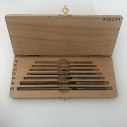 Bergeon 30544 Swiss Watchmaker Broach Set Complete Horology Tool Set