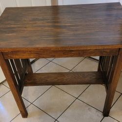 Small Dark Oak Table