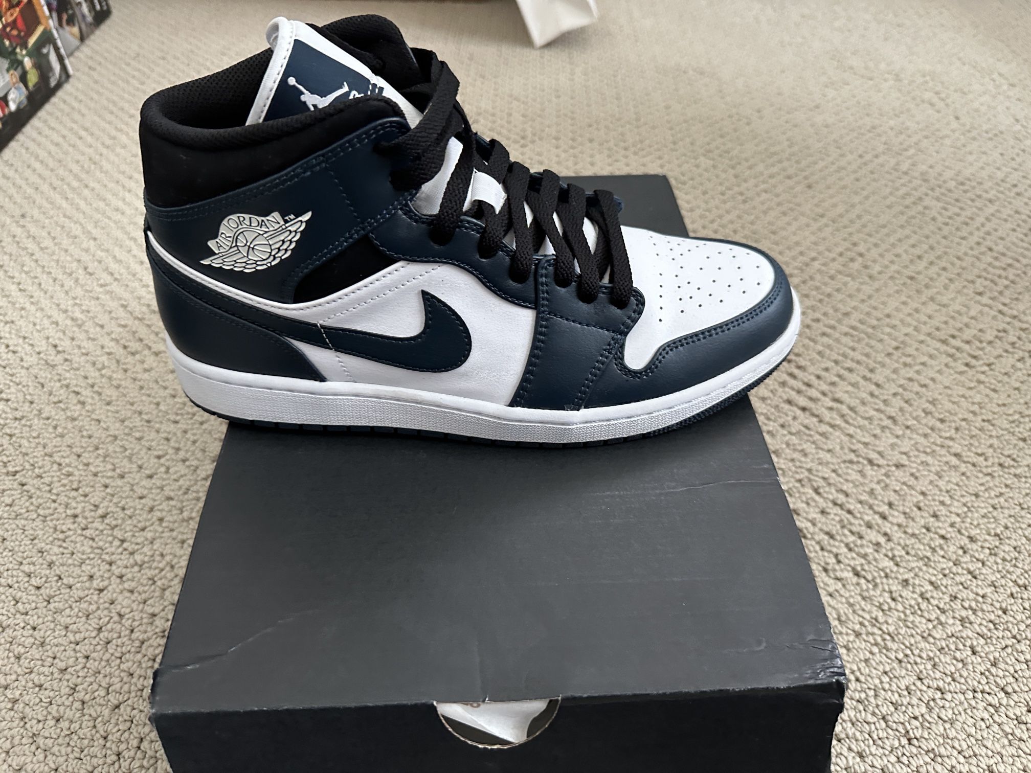 Nike Jordan 1 Mid (2022) - Armory navy/white-black