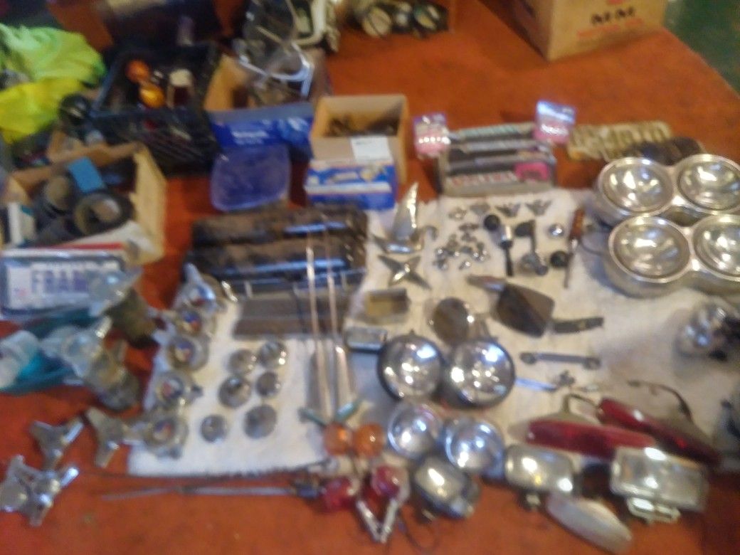 Vintage car items ..