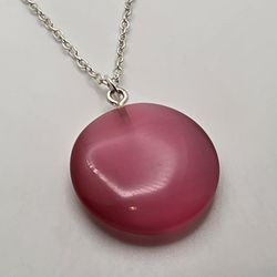 Pink Pendent Necklace 