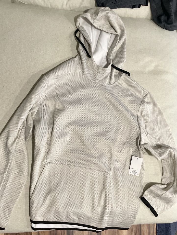 New Mens Tek Gear Performance Fleece Hoodie (XL)