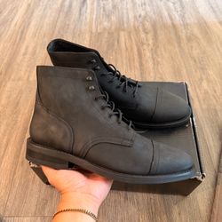 Thursday Boot Company Men’s Captain Black Matte Lace Up Boot US 11.5