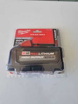 Milwaukee M18 Battery New 6.0