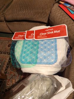 1 Pair Sink Mats $7