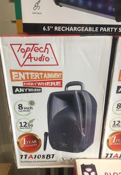 1200 watts power with wireless mic