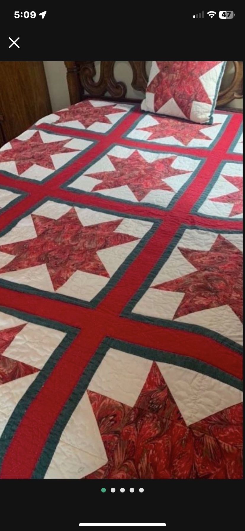 2-Handmade Full Size Quilts