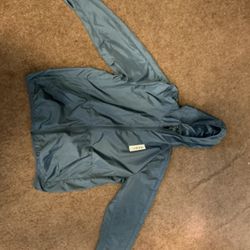 Adidas blue Windbreaker Size L
