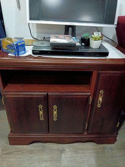 wooden cabinet