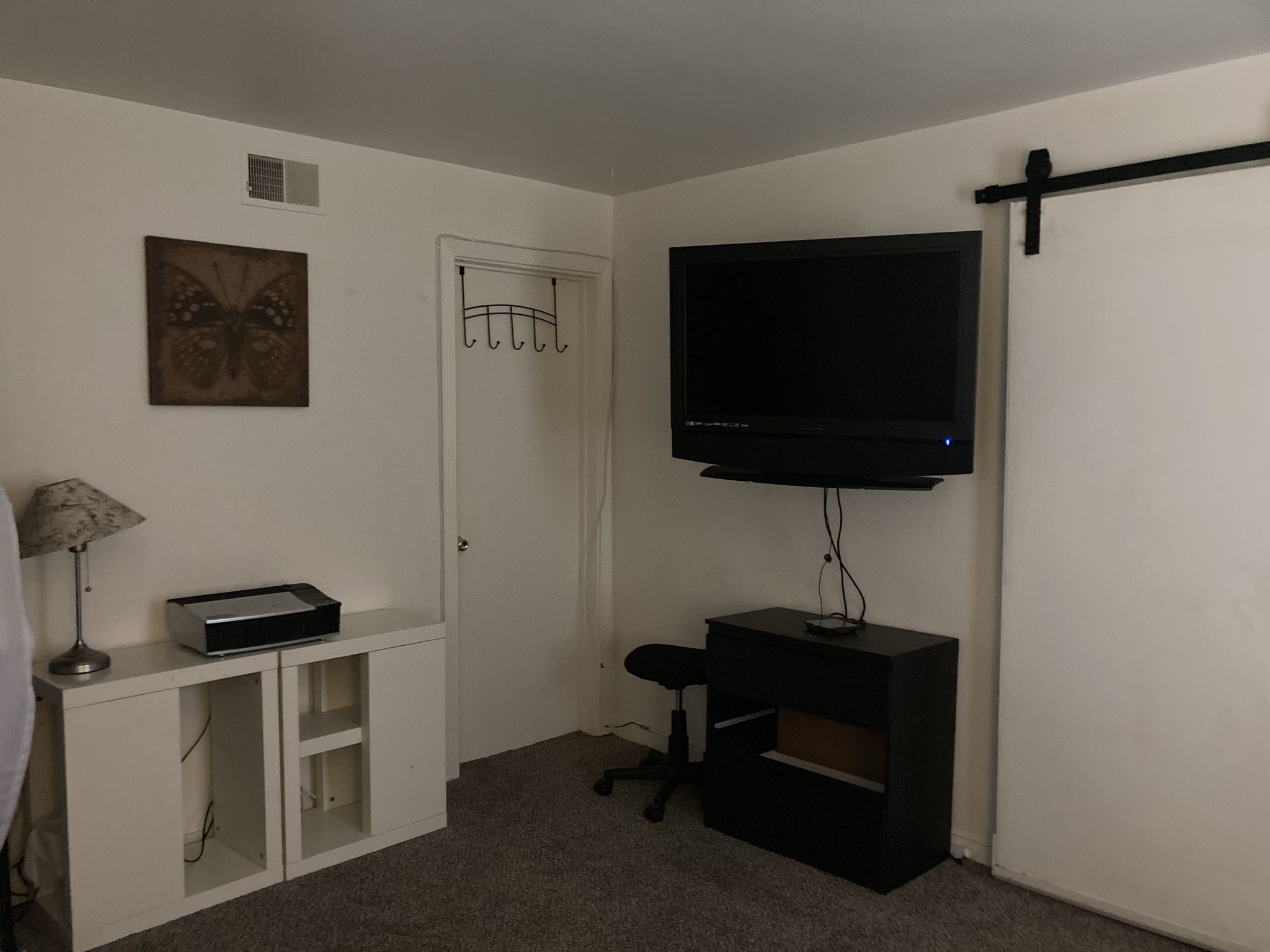 White End Tables Shelves Entertainment Stand