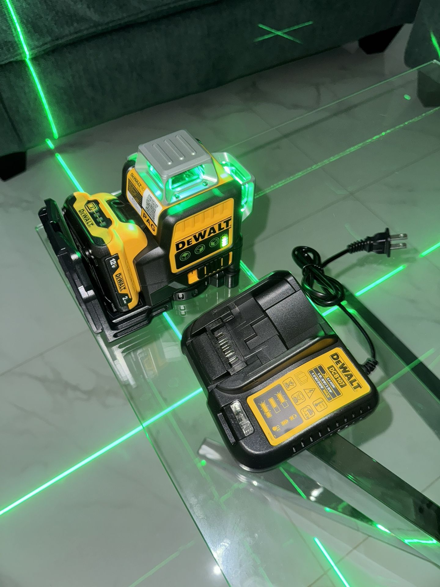 360 Grade Dewalt Laser level