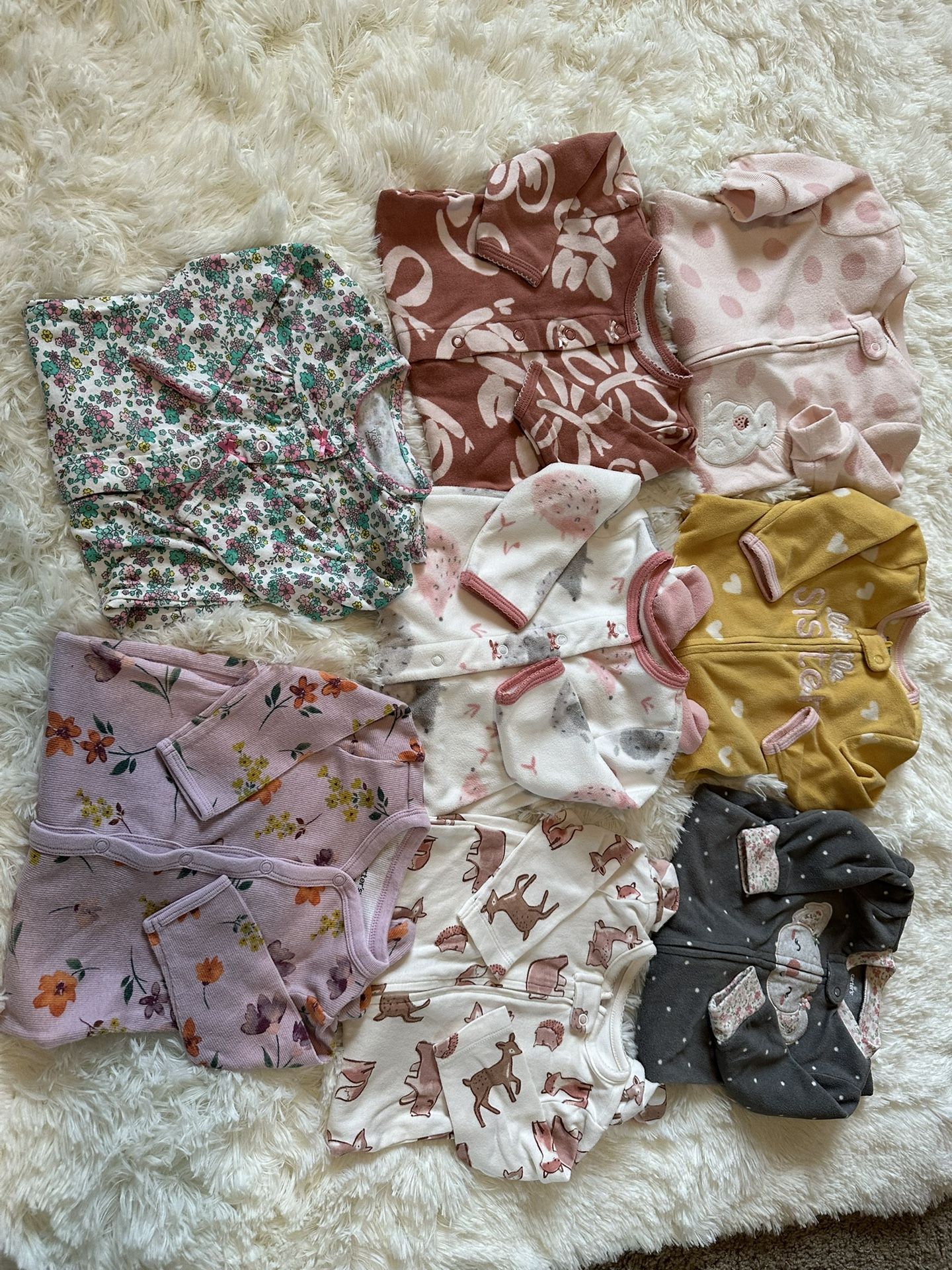 Baby Girl Clothes Size 6m