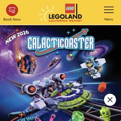 One-day ticket for Legoland Park ( 4 Tickets )