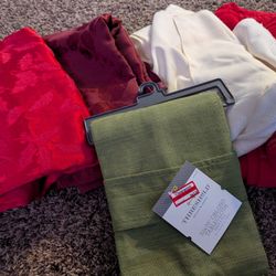6 Used Tablecloths 