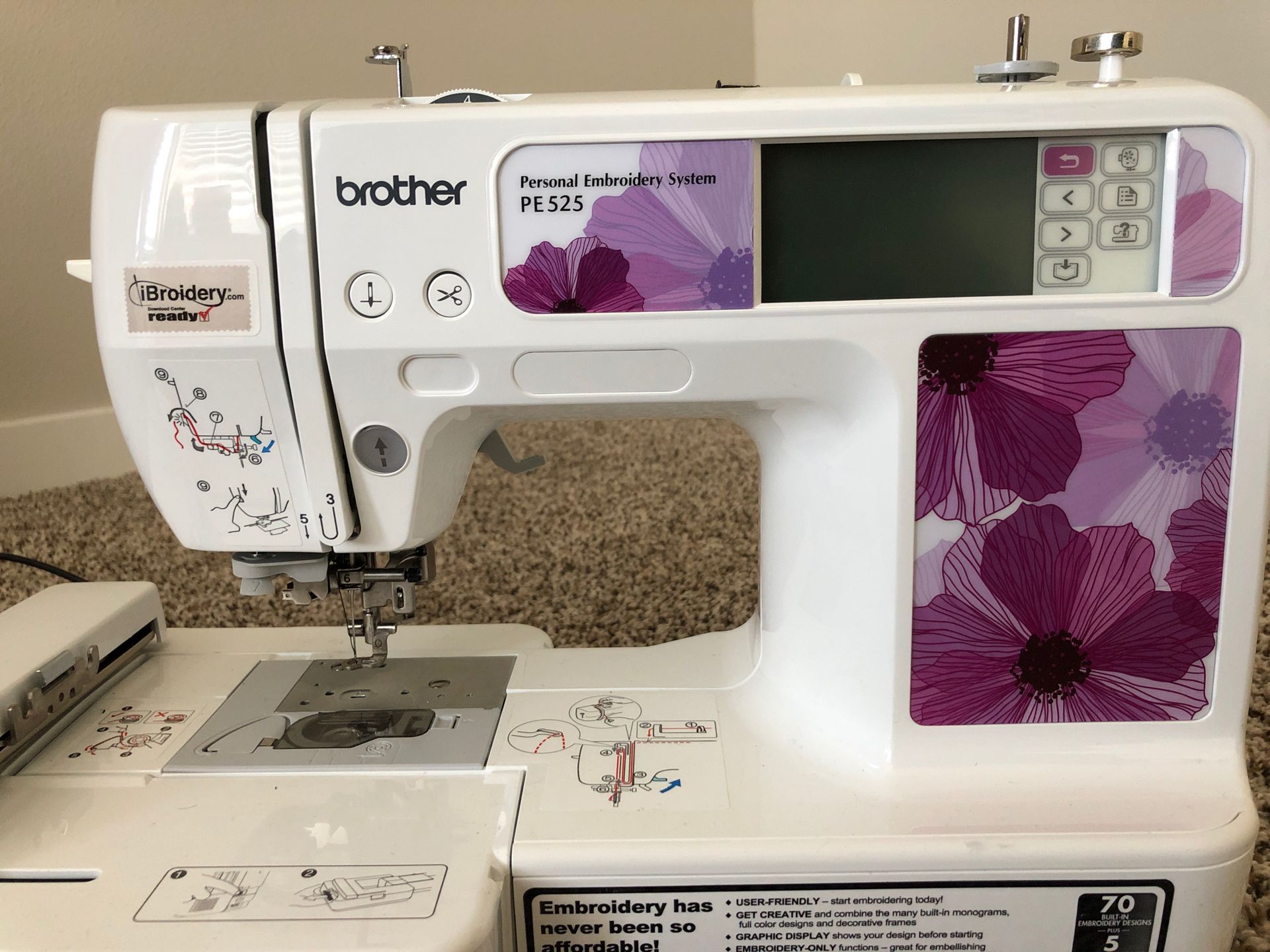 Brother PE525 Embroidery Machine for Sale in WA OfferUp