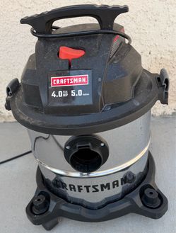 CRAFTSMAN 5-Gallon 4 HP Wet/Dry Shop Vacuum