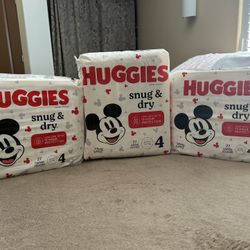 Huggies Diapers Size 4