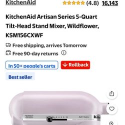 Kitchenaid  Artisan Series 5-quart Tilt-head Stand Mixer
