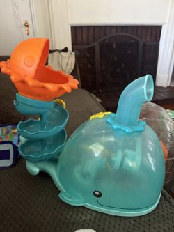 Musical Whale Ball Shooting Toy 