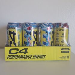 C4 Performance Energy Drink (12 Pack Case)