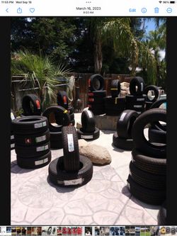 New tires difrent size llantas nuebas diferentes medidas