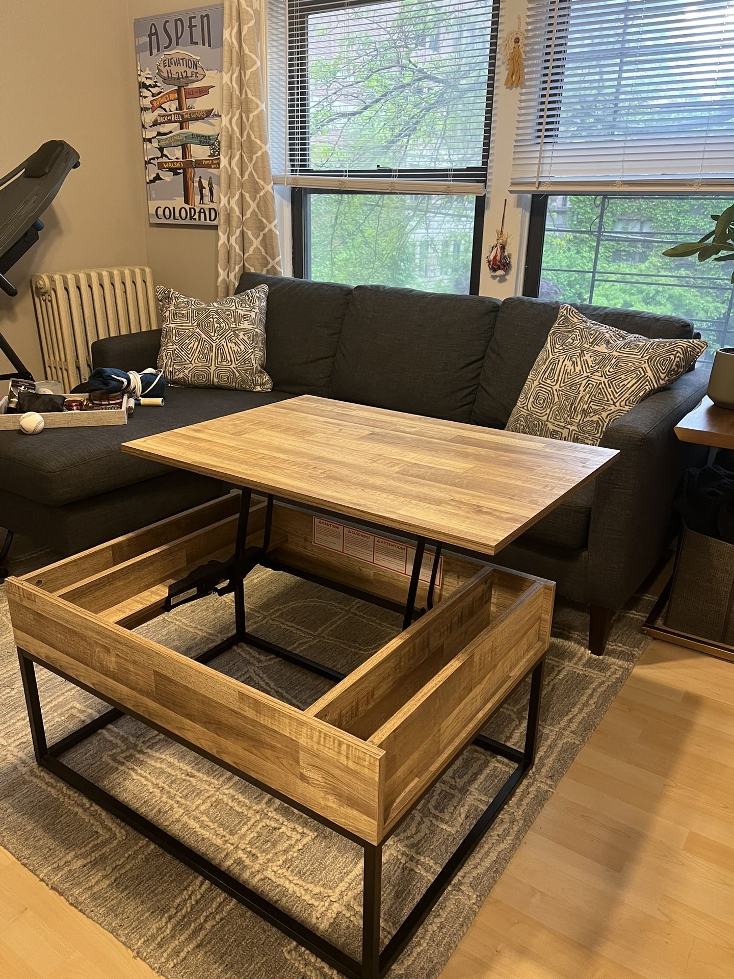 Adjustable Coffee Table