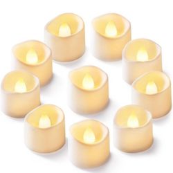 12 velas LED de té (batería incluida).