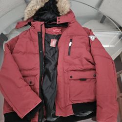 Men's Guess Jacket Red XL