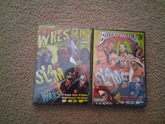 JCW Wrestling Slam TV DVD Set of 2