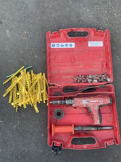 Hilti DX2 And Remington Powder Actuated Tool
