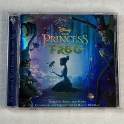 Disney The Princess and the Frog Soundtrack CD 2009 Randy Newman Original Songs