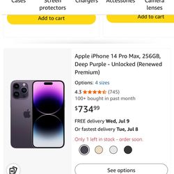 iPhone 14 Pro Max (256GB Purple)