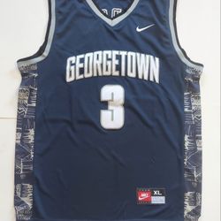 Allen Iverson Georgetown Jersey(XL) 