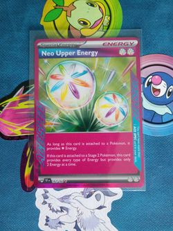Neo Upper Energy Pokemon Card
