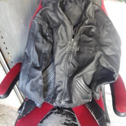 Old school Motor Cycle Jacket. Medium sized 