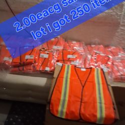 250 Costruction Vest Highly Visible