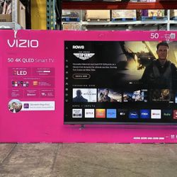 Vizio 50” 4K QLED Smart TV Brand New In Box